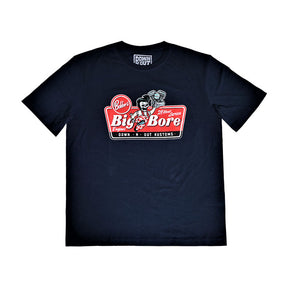 Down N Out Big Bore T Shirt Navy Blue T-Shirt Down N Out