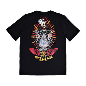 Down N Out Built My Ride T Shirt Black T-Shirt Down N Out