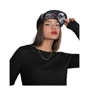 Down N Out Bad Example Snapback Cap Grey/Black Caps Down N Out