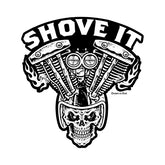 Down N Out Shove It Sticker Stickers Down N Out