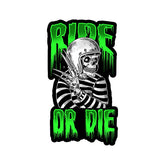 Down N Out Ride Or Die Sticker Stickers Down N Out