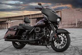 Heated Roadsofa LS With Driver's Backrest Seat - 99-07 FLHR & 06-07 FLHX (Except FLHRS) Seat Saddlemen