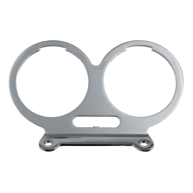 Mounting Bracket, Speedo & Tachometer. Chrome Speedometer/Tacho Brackets Mcs