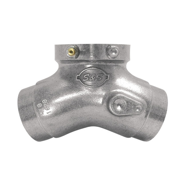 S&S Cycle Manifold, Ports, 1 7/8", Voes, #410, Natural