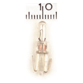 Light Bulb Mini Speedo/Tacho 12v/1.2w. Clear Glass Bulbs Mcs