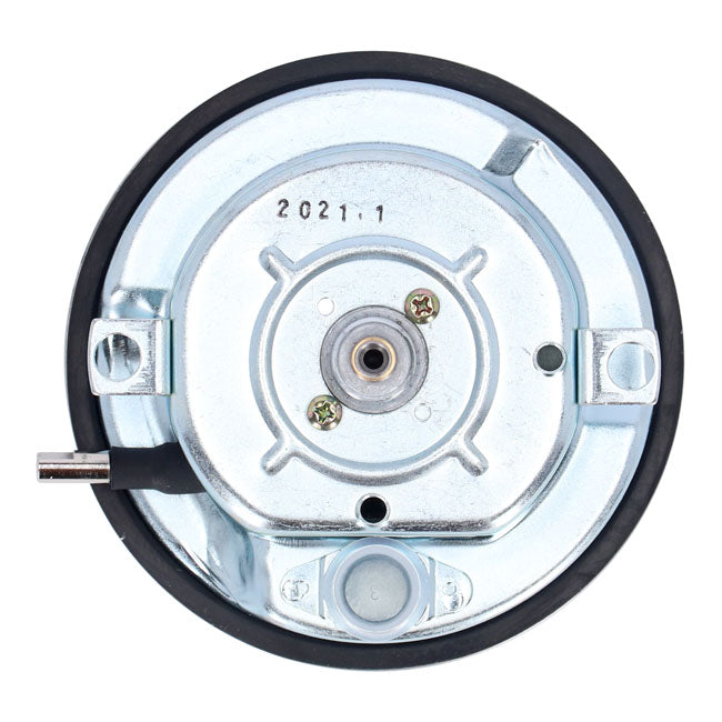 Fl Speedometer, ''Police Face'', Black. 1:1 Mph Speedometers Mcs