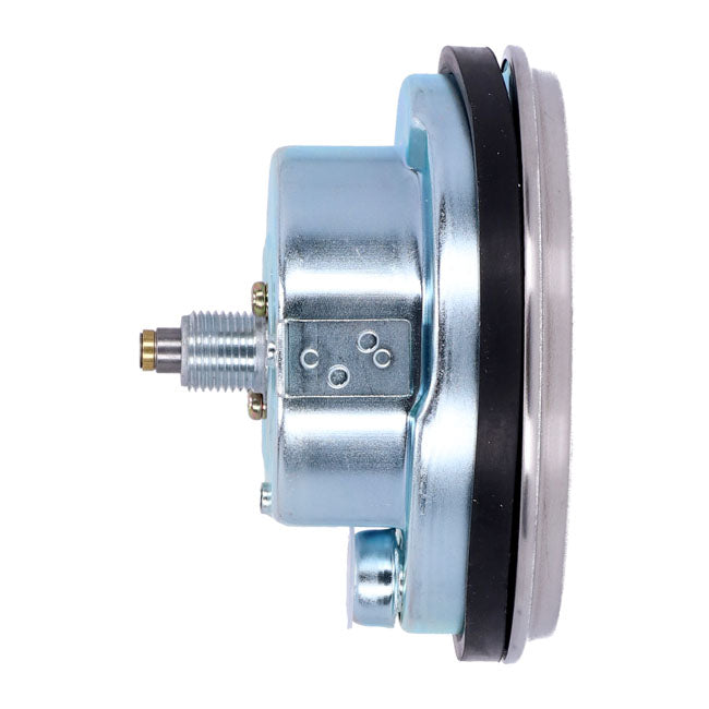 Fl Speedometer, ''Police Face'', Black. 1:1 Mph Speedometers Mcs