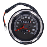 Speedometer 120 Mph Face Speedometers Mcs