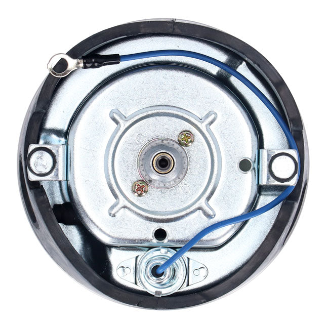 Fl Speedometer, ''46 47 Face'', Silver/Black. 2.24:1 Mph Speedometers Mcs