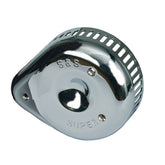 S&S, Super E/G air cleaner cover, Slasher. Chrome Air Cleaner Cover S&S Cycle