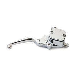 Handlebar Master Cylinder Assy. 11/16" Bore. Chrome Master Cylinder Brake Front Mcs