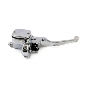 Handlebar Master Cylinder Assy. 11/16" Bore. Chrome Master Cylinder Brake Front Mcs
