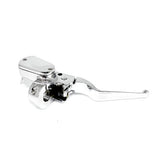 Handlebar Master Cylinder Assembly, 1/2" Bore. Chrome Master Cylinder Brake Front Mcs