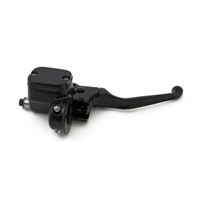 Handlebar Master Cylinder Assy. 9/16" Bore. Black Master Cylinder Brake Front Mcs