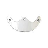 Narrow Front Fender Tip. Chrome Fender Tips Mcs