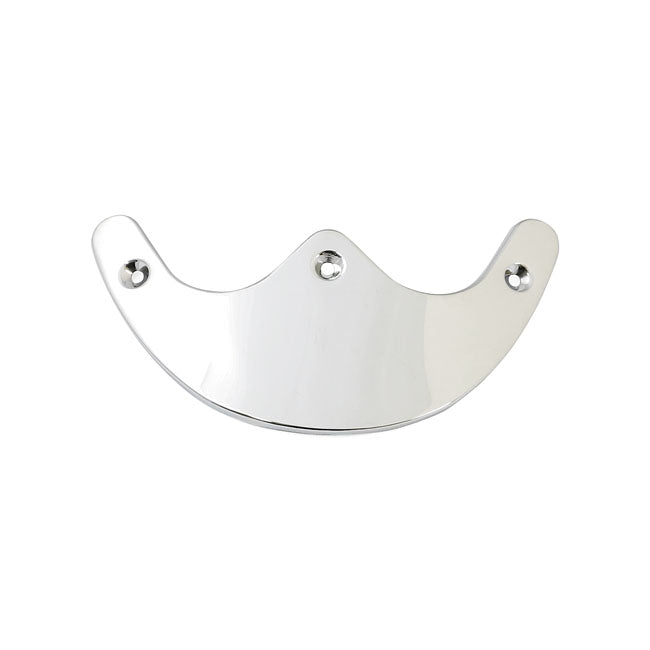 Narrow Front Fender Tip. Chrome Fender Tips Mcs