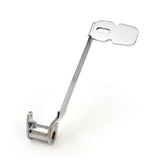 Brake Pedal Extended. Chrome Brake Pedals Mcs