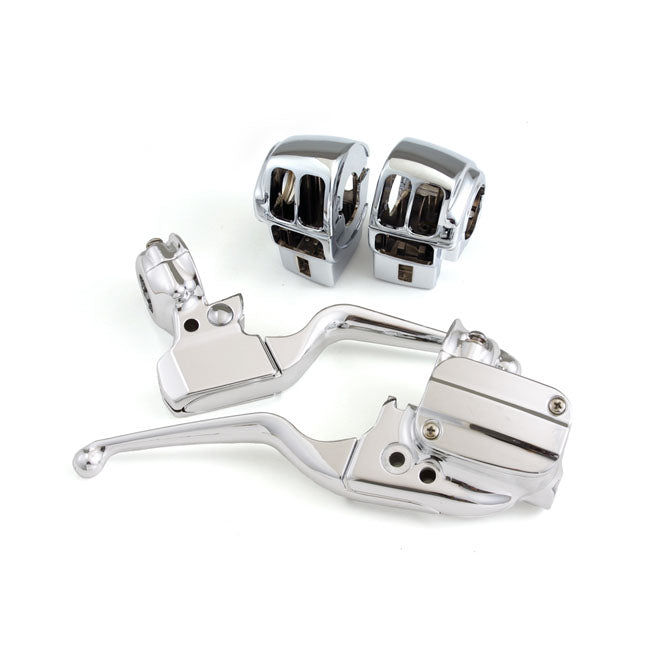 Handlebar Control Kit Chrome Handlebar Control Kits Mcs