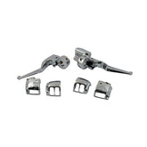 Handlebar Control Kit Chrome 1/2" Bore Handlebar Control Kits Mcs