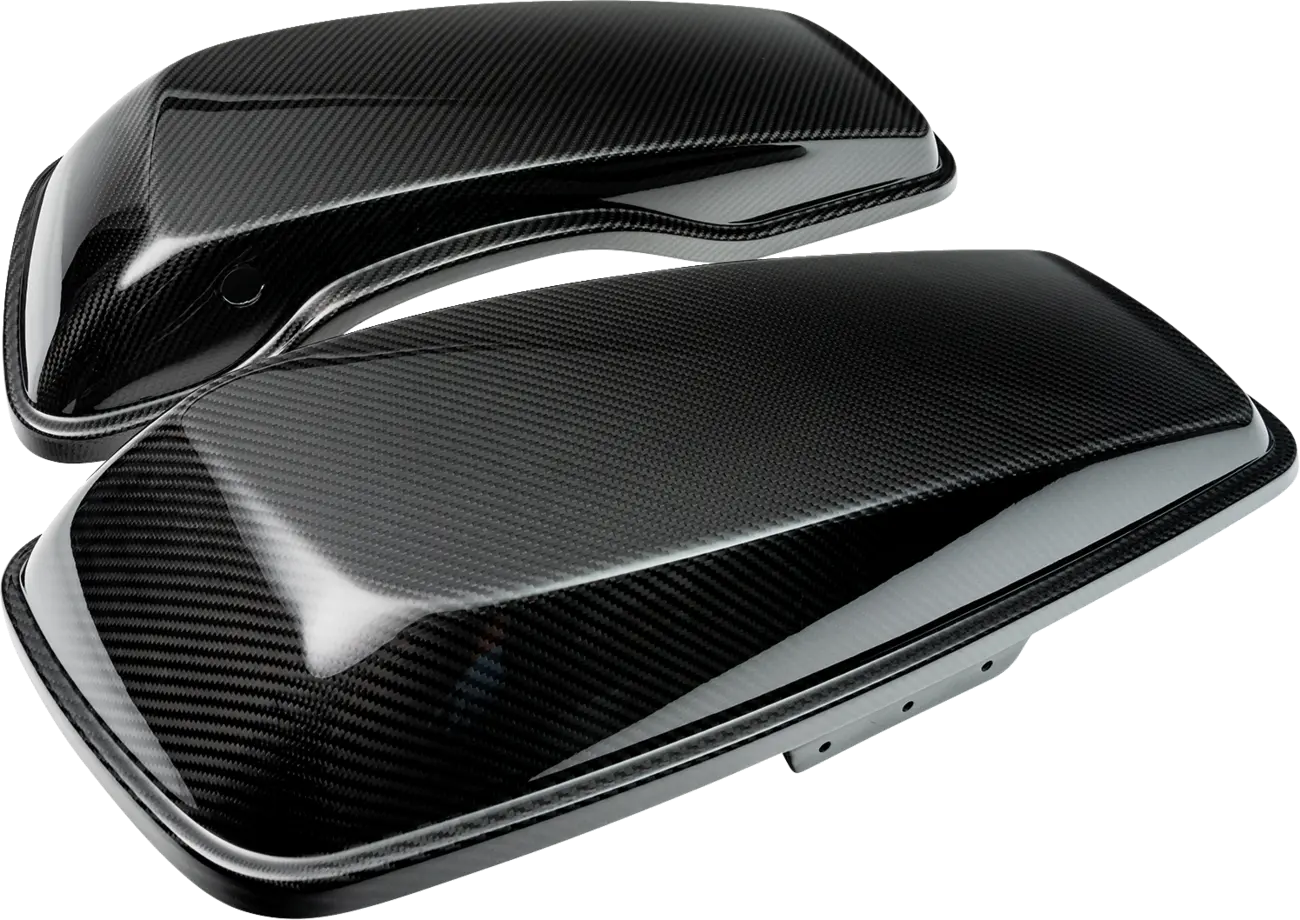 Lids Saddlebag, Carbon Gloss - 14-23 Touring Saddlebag Lids Slyfox Performance