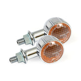 Arizona, Halogen Turn Signals. Chrome. 20mm Stem Turn Signals Mcs