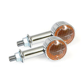 Arizona, Halogen Turn Signals. Chrome. 40mm Stem Turn Signals Mcs