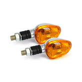 Little Duke, Mini Turn Signals. Chrome Turn Signals Mcs