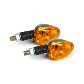 Little Duke, Mini Turn Signals. Black Turn Signals Mcs