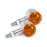 Mini Bullet, Halogen Turn Signals. Chrome, Plain Turn Signals Mcs