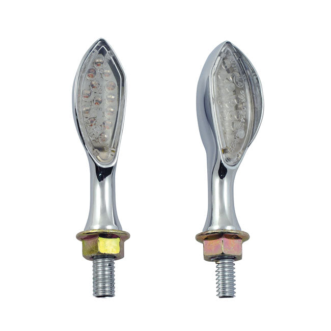 Ambush, Led Turn Signals. Chrome Turn Signals Mcs