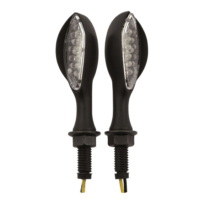 Ambush, Led Turn Signals. Black Turn Signals Mcs