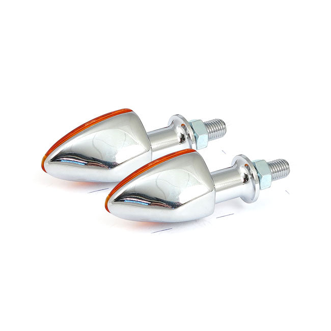 Milano, Halogen Turn Signals. Chrome Turn Signals Mcs