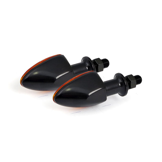 Milano, Halogen Turn Signals. Black Turn Signals Mcs