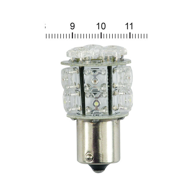 Superflux Led Miniature Bulb. White Light, Std Base Bulbs Mcs