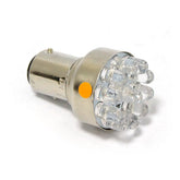 Turn Signal Led Bulb, Bay15 D Socket. Amber Light Emitting Bulbs Mcs
