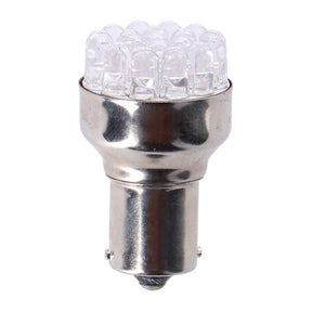 Turn Signal Led Bulb, Bay15 S Socket. Red Light Emitting Bulbs Mcs