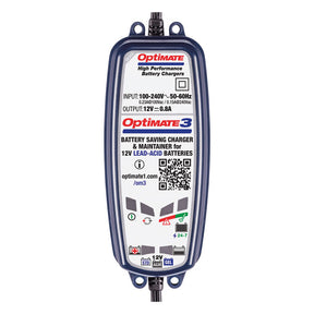 Tecmate Opti Mate 3 12 V Battery Charger Battery Chargers Optimate