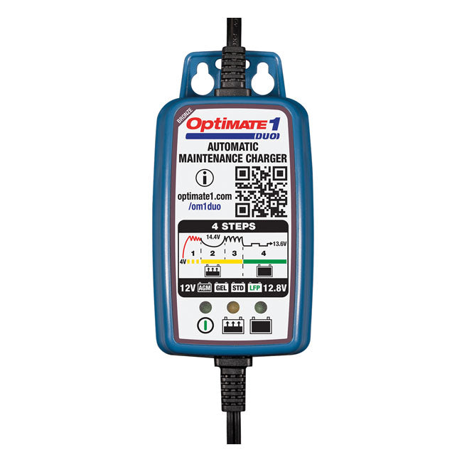 Tecmate Opti Mate 1 Duo 12 V Battery Charger Battery Chargers Optimate
