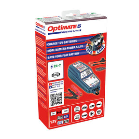 Tecmate Opti Mate 5, 12 V Start Stop & Deep C. Battery Charger Battery Chargers Optimate