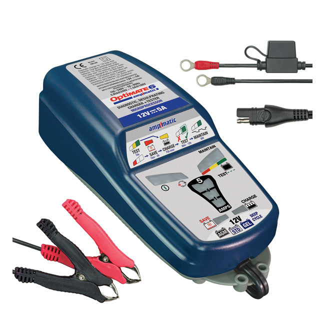 Tecmate Opti Mate 6, Ampmatic Battery Charger Battery Chargers Optimate