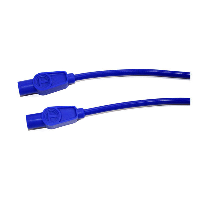 Taylor, 8mm Spiro Pro Universal Spark Plug Wire Set. Blue Spark Plug Wires Taylor