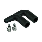 Taylor, Twin Cam Style Coil Boots. Black, 90� Spark Plug Wires Taylor