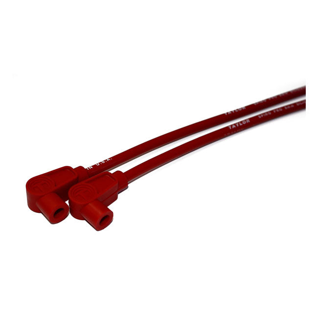 Taylor, 8mm Pro Spark Plug Wire Set. Red Spark Plug Wires Taylor