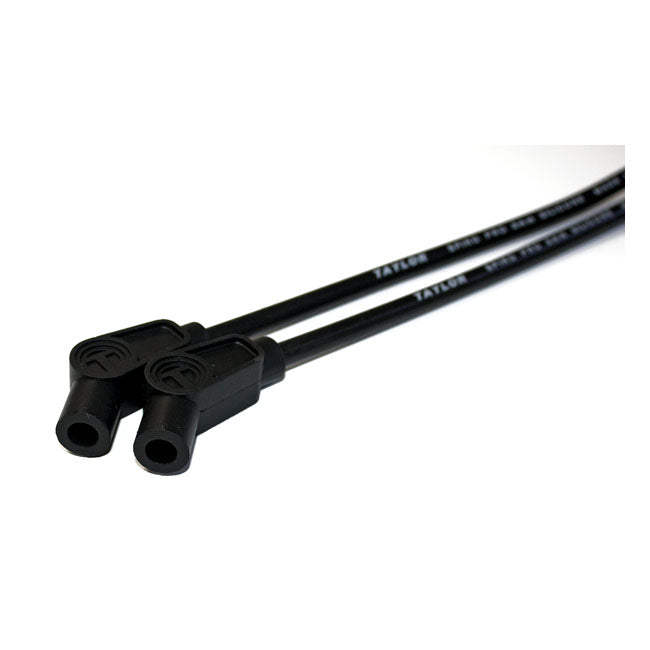 Taylor, 8mm Pro Wire Spark Plug Wire Set. Black Spark Plug Wires Taylor