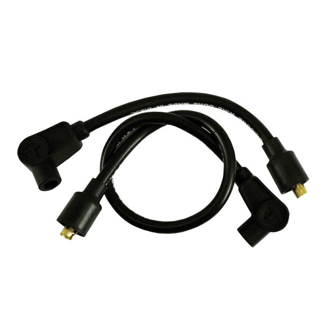 Taylor, 8mm Metallic Core Spark Plug Wire Set. Black Spark Plug Wires Taylor