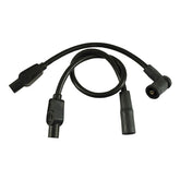 Taylor, 8.2mm Thunder Volt Spark Plug Wire Set. Black Spark Plug Wires Taylor