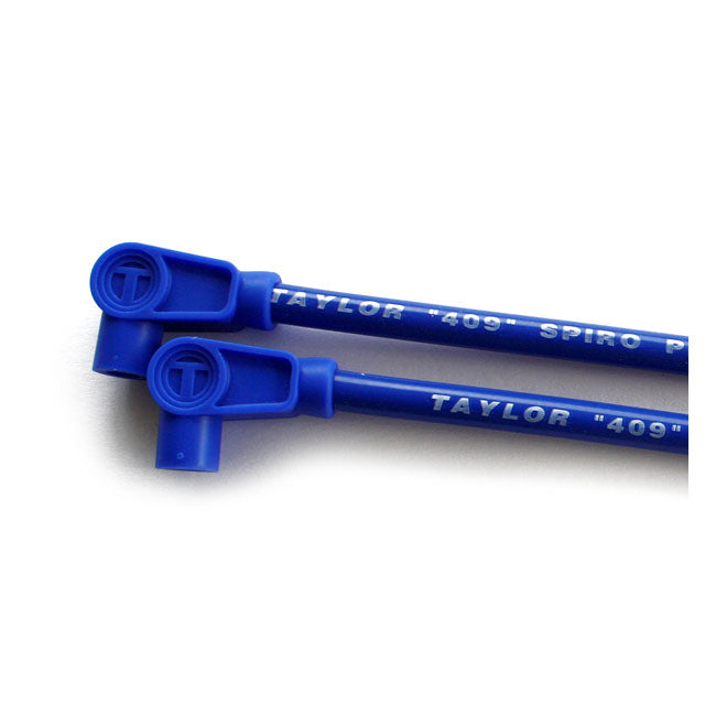 Taylor, 8.2mm Thunder Volt Spark Plug Wire Set. Blue Spark Plug Wires Taylor