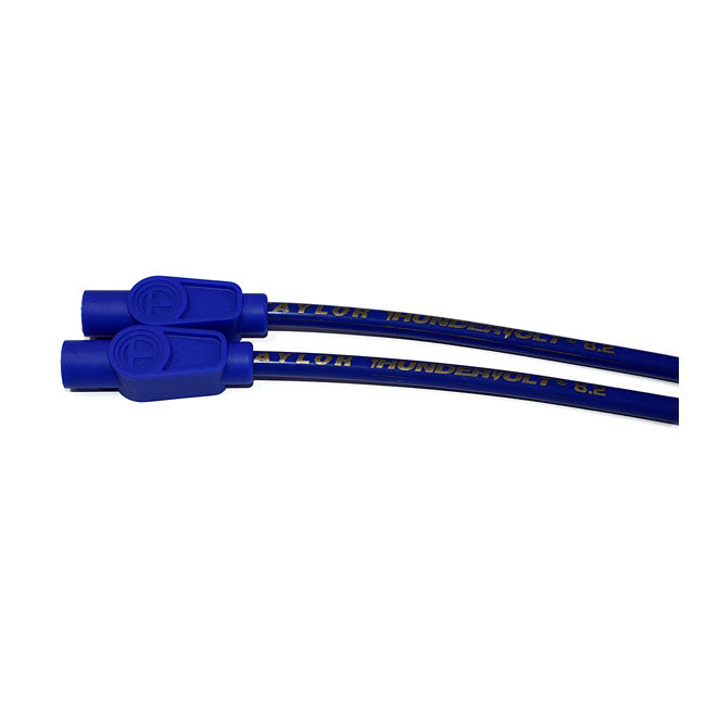 Taylor, 8.2mm Thunder Volt Spark Plug Wire Set. Blue Spark Plug Wires Taylor