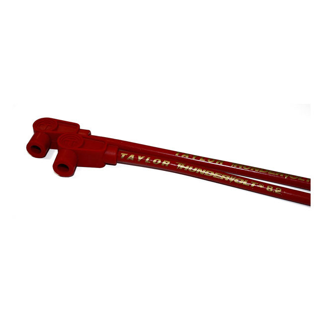 Taylor, 8.2mm Thunder Volt Spark Plug Wire Set. Red Spark Plug Wires Taylor