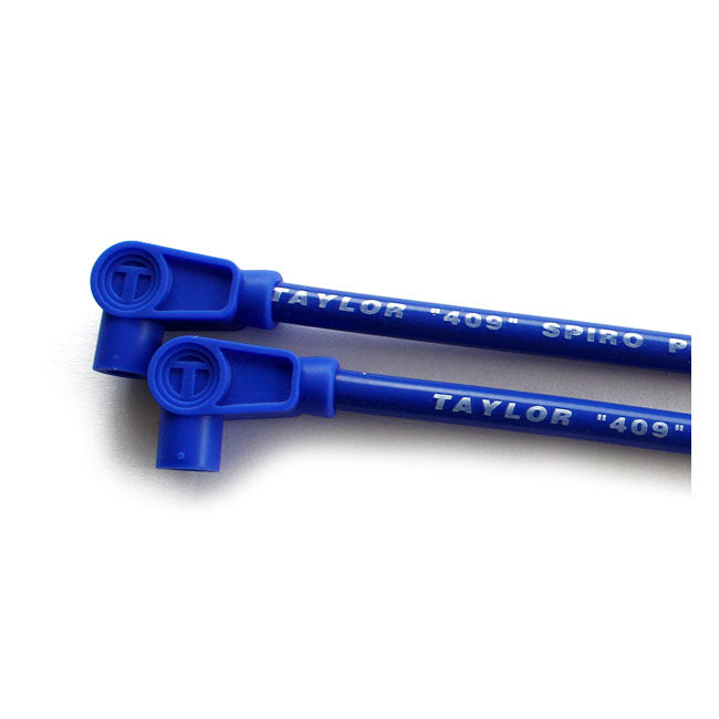Taylor, 8.2mm Thunder Volt Spark Plug Wire Set. Blue Spark Plug Wires Taylor